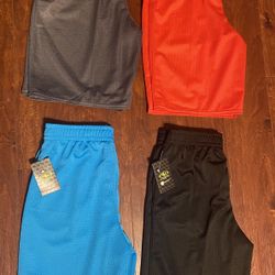 4 PAIRS BNWT MESH SHORTS - $12 FOR ALL