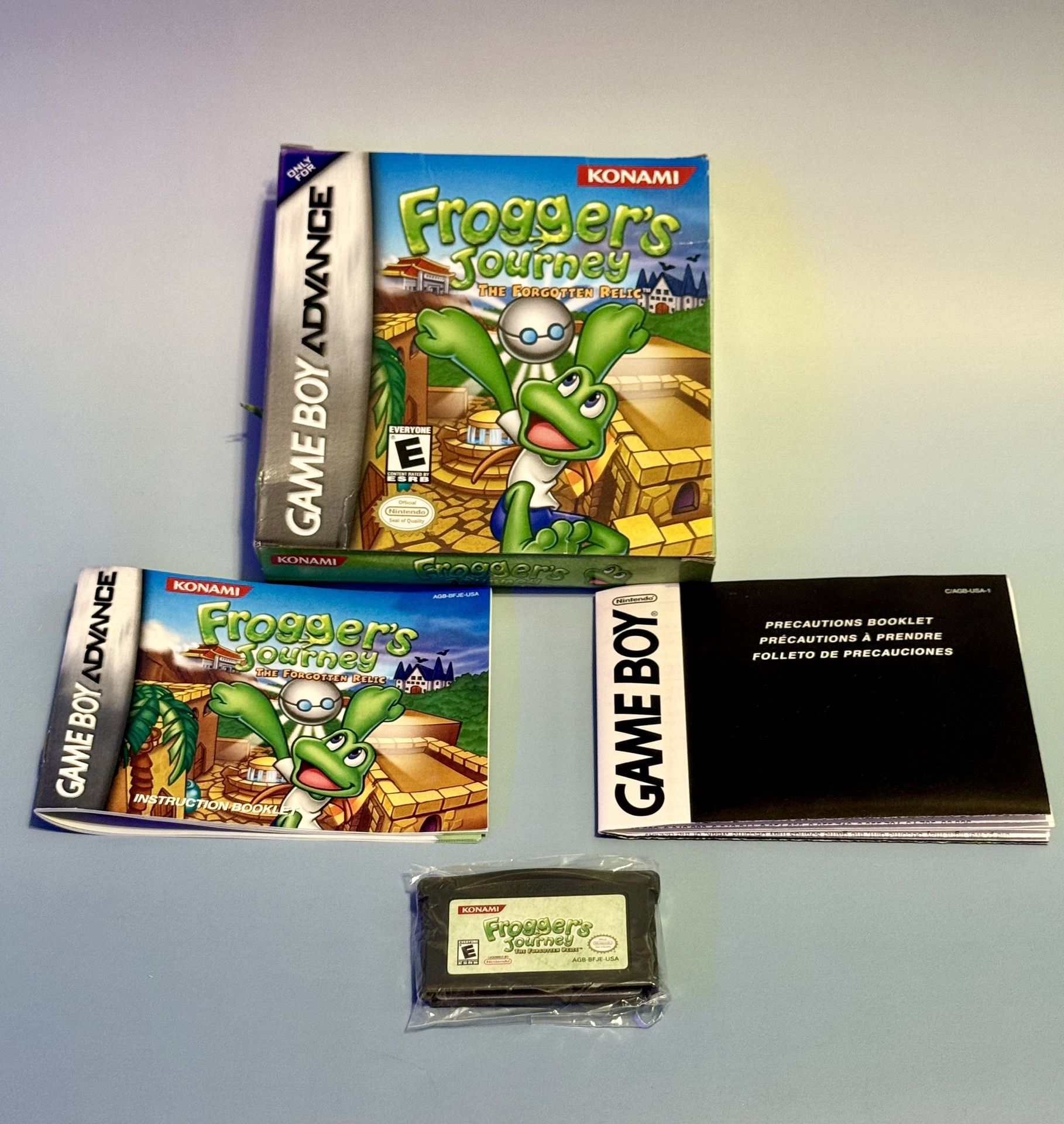 Frogger's Journey: The Forgotten Relic. CIB. GREAT CONDITION! Gameboy Advance.