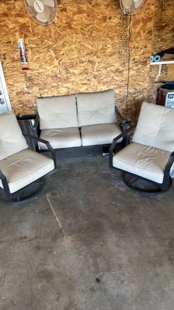 3-Piece Outdoor Patio Seating Set