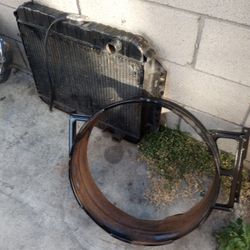 IMPALA Radiator And Fan Cover 