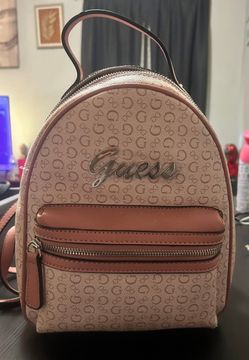 Pink Guess Backpack