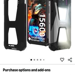 Tank 3s 5G Rugged Smartphone, Android 14 Waterproof Rugged Phone with Projector, 32GB+512GB, 6.79’’ Unlocked Cell Phones Compatible with T-Mobile/Veri