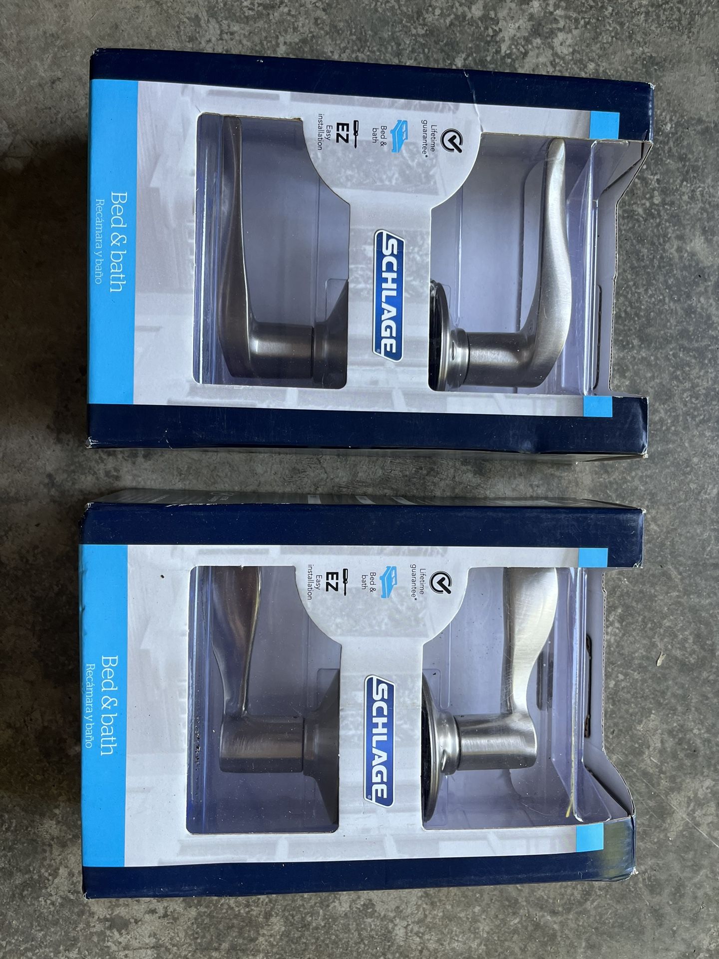  2 Door  Handles  With Locks 