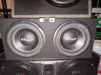 CT Sounds Tropo Dual Subwoofer Box