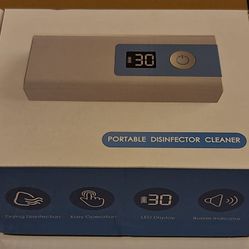Portable CPAP Cleaner Bundle with Carbon Filters, LED Display