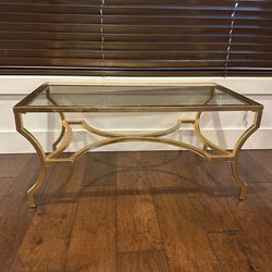 Gold Coffee Table