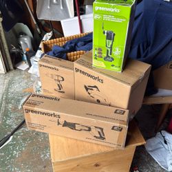Greenworks POWER 24v Brushless Tools- BRAND NEW