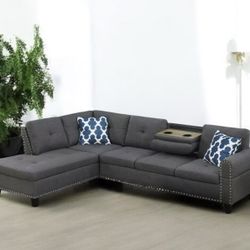 2 Piece Sofa And Chaise Sectional