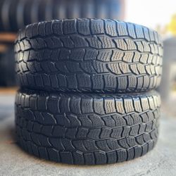 275/60/20 COOPER DISCOVERER X2 USED LIKE NEW