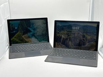 Lot of 2 Microsoft Surface Pro 5 Model 1796 i5-7300U 8GB 256GB AS IS FOR PARTS