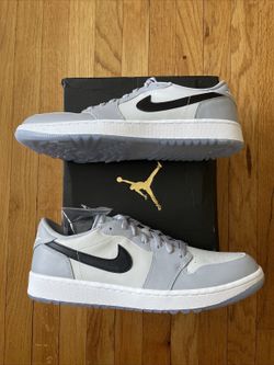 Nike Air Jordan 1 Retro Low Golf Wolf Grey (2022) - Sz 13