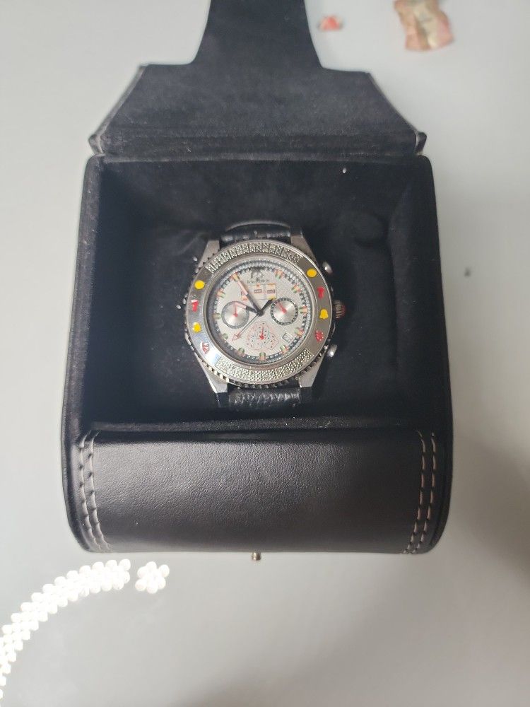 men’s Watch Techno Master with Diamonds ( USED)