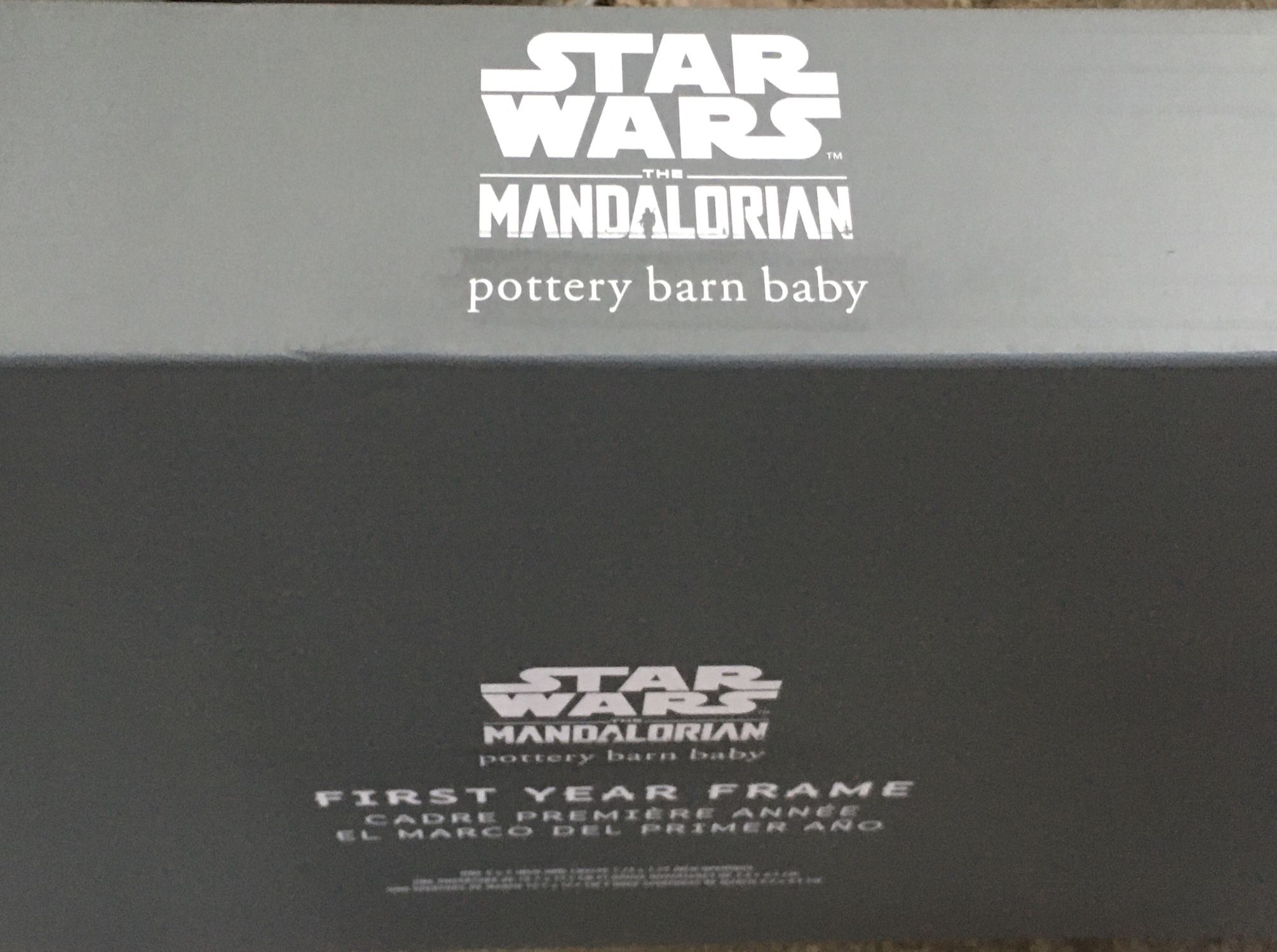 New Star Wars the Mandalorian Grogu first year frame 