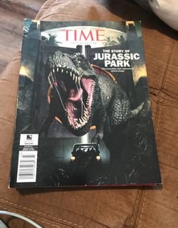 JURASSIC PARK STORY OF. TIME MAG.  New