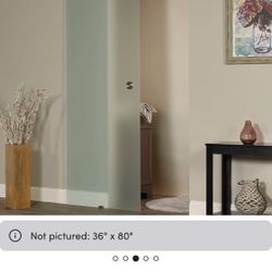 Tempered Glass barn Door