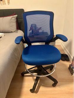 Desk Chair - Blue