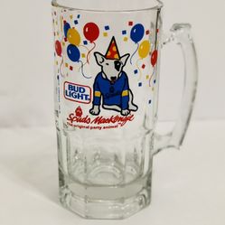 NEW Vintage 1987 Bud Light Spuds Mackenzie The Original Party Animal 8" Beer Mug Stein  