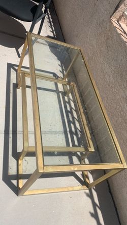 Glass table