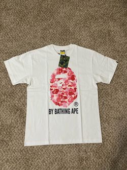Pink camo bape tee