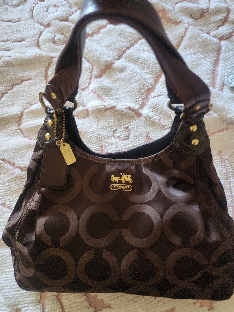 Coach  Brown  $100