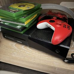 Xbox One + 2 Controllers + 7 Games – Works Great – $160 OBO