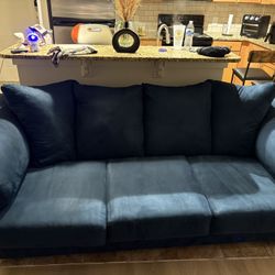 Navy Blue Couch
