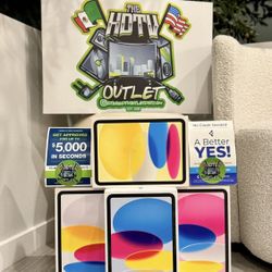 10.9” Apple iPad WiFi 64gb 10th Gen latest model floor model display