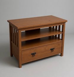 Beautiful solid wood TV stand