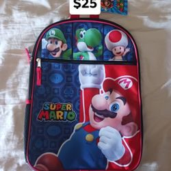 Super Mario Backpack 