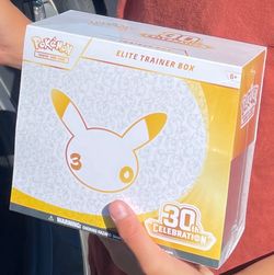 Pokémon 30th Celebrations ETB Elite Trainer Box