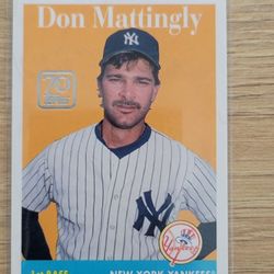 Don Mattingly 2021 Topps - Yankees