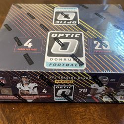 2024 Panini Donruss OPTIC Football NFL Retail Box  20 PACK BOX - IN HAND