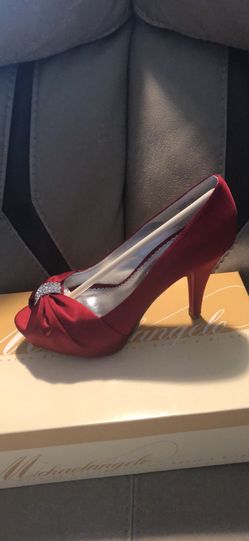 Beautiful Red heels from David’s bridal