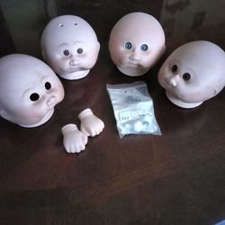 PORCELAIN CABBAGE PATCH DOLL HEADS