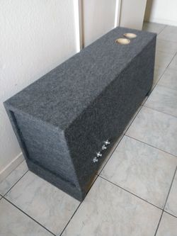 We custom build subwoofer enclosures down fire or shallow enclosure