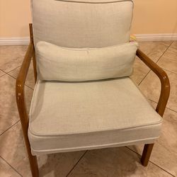 Classic Slate Gray Armchair