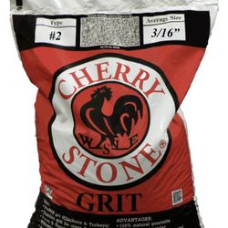 Cherry Stone Chicken Grit - 3/16" - 50lb bag