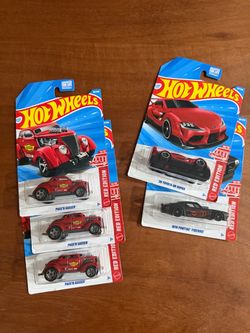 TARGET RED EDITION HOT WHEELS