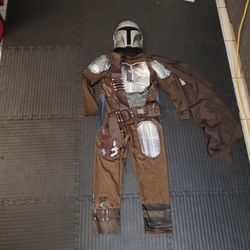 Kids mandalorian Halloween costume