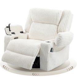 Like new large swivel rocking recliner -  pickup only