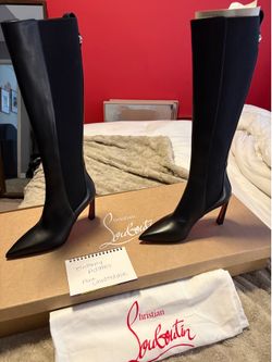 Christian Louboutin Condodo Botta Knee-High Boots