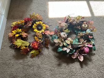 Wreath / Fall Wreath / Autumn Wreath / Thanksgiving Wreath