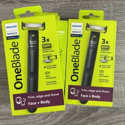 Philips Norelco Oneblade Original Face, Powered Electric Shaver and Trimmer QP1424/70