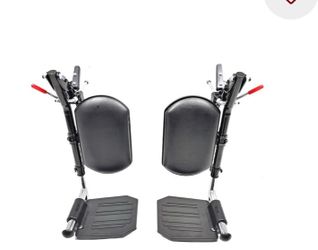 Elevating Wheelchair Leg Rest - Elevated Foot Rest with Wheelchair Calf Support - Leg Pressure Distribution - Supreme Comfort Up to 180 Degrees