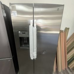 Now Only $799 Through Memorial Day GE Side By Side Refrigerator