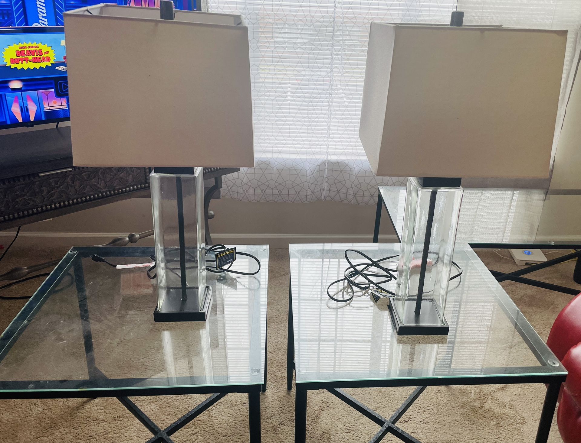 Glass Table Set