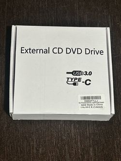 External CD DVD Drive USB 3.0 Type-C