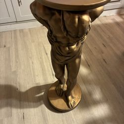 ATLAS STATUE TABLE