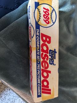1989 Topps Baseball Complete Set 792 Cards