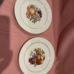 Antique Homer Laughlin Eggshell Theme-2 - 9” Plates